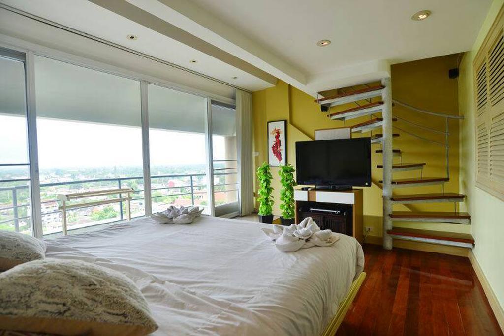 Penthouse Galare Thong Tower Apartment Chiang Mai Cameră foto