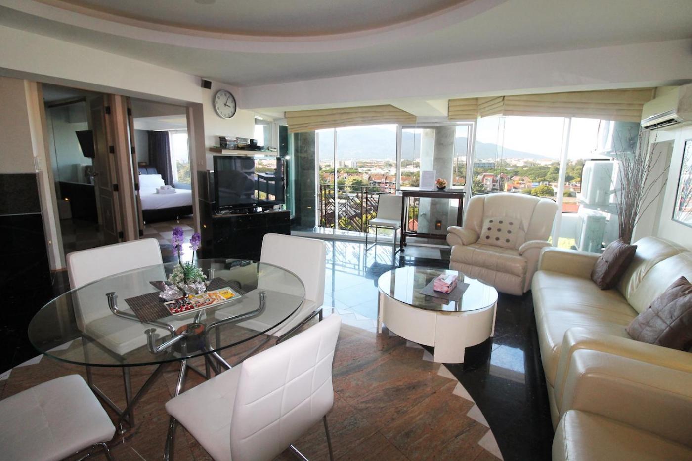 Penthouse Galare Thong Tower Apartment Chiang Mai Exterior foto