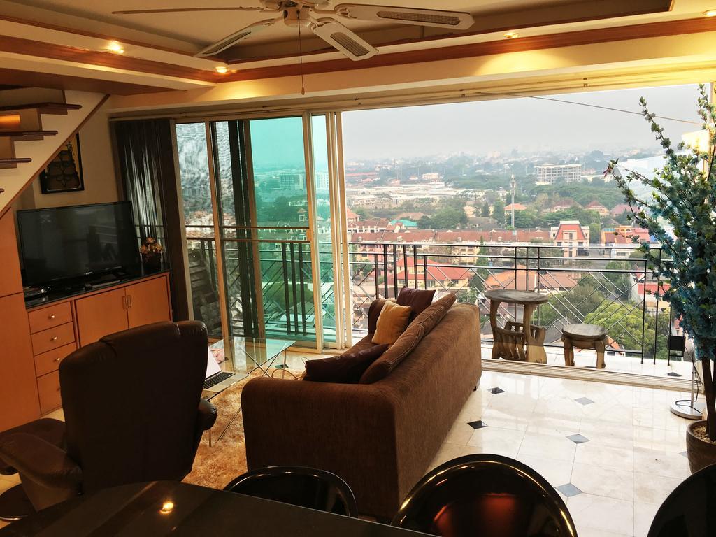 Penthouse Galare Thong Tower Apartment Chiang Mai Exterior foto