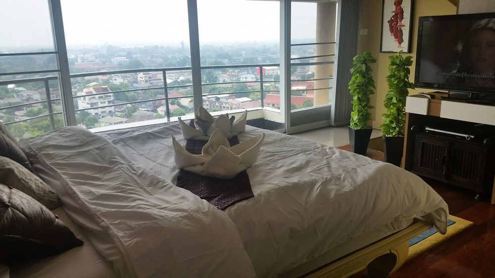 Penthouse Galare Thong Tower Apartment Chiang Mai Exterior foto